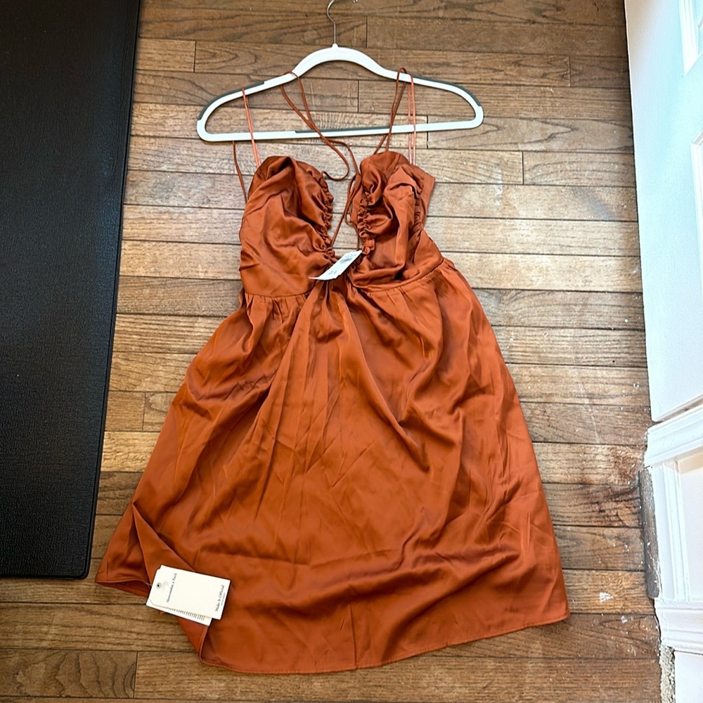 Abercrombie Ruched Mini Dress